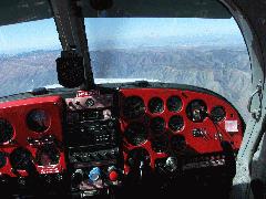 The mountains east of El Paso, seen through the front windshield from 10,500 feet altitude IMG_1464.JPG